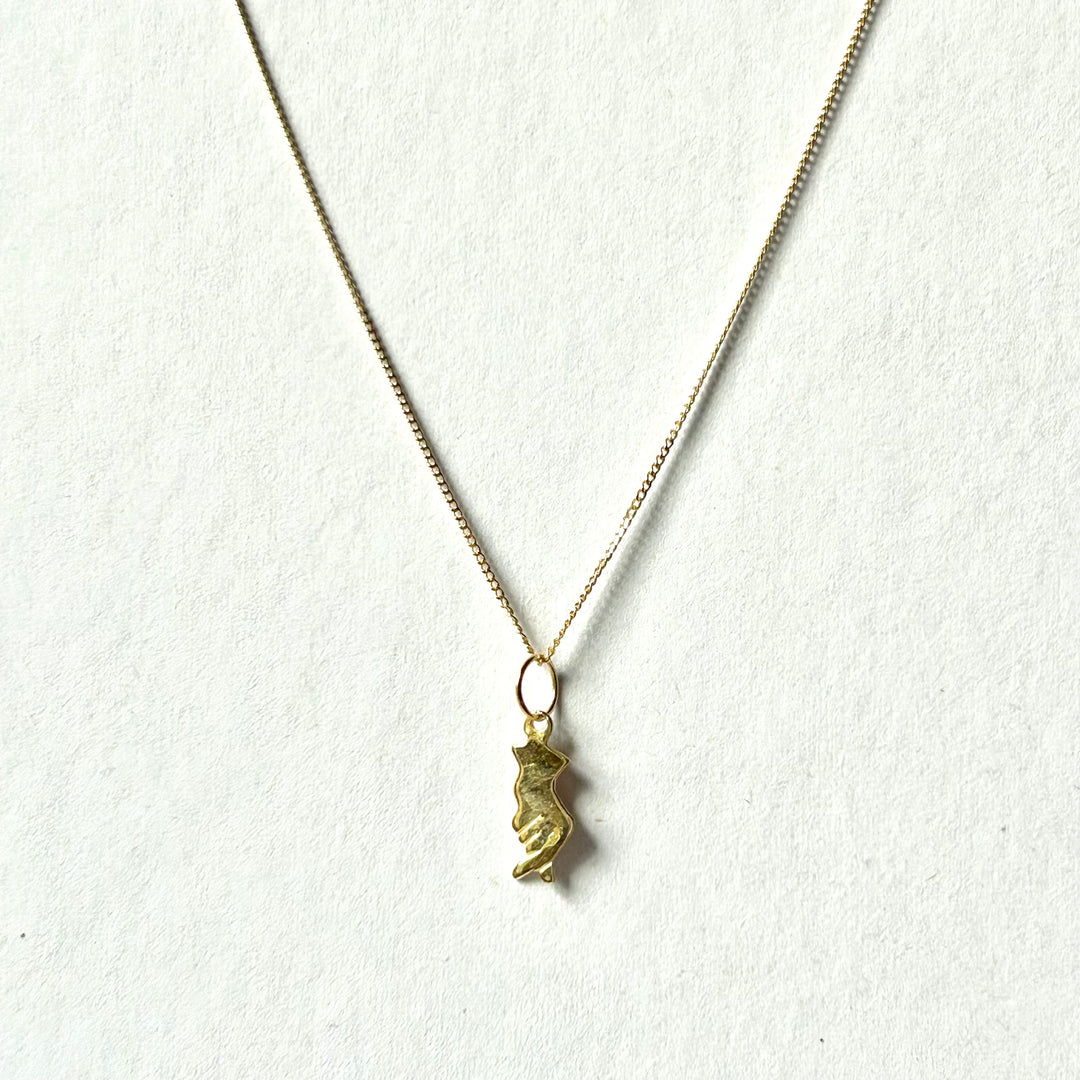 Heart Hand Charm Necklace