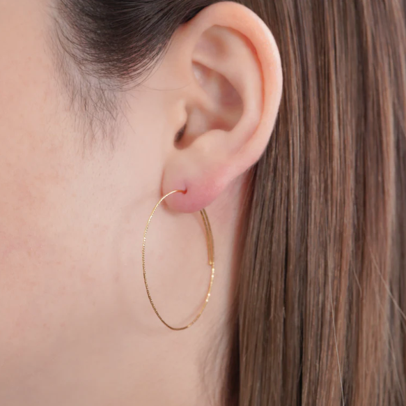 Wire Hoop Earrings