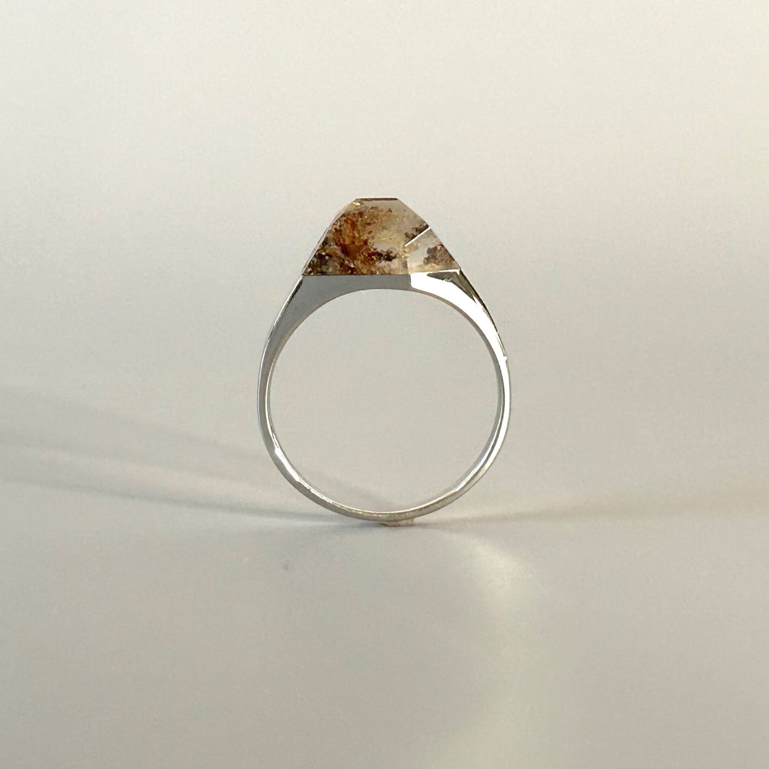 Garden Quartz Mini Rock Ring