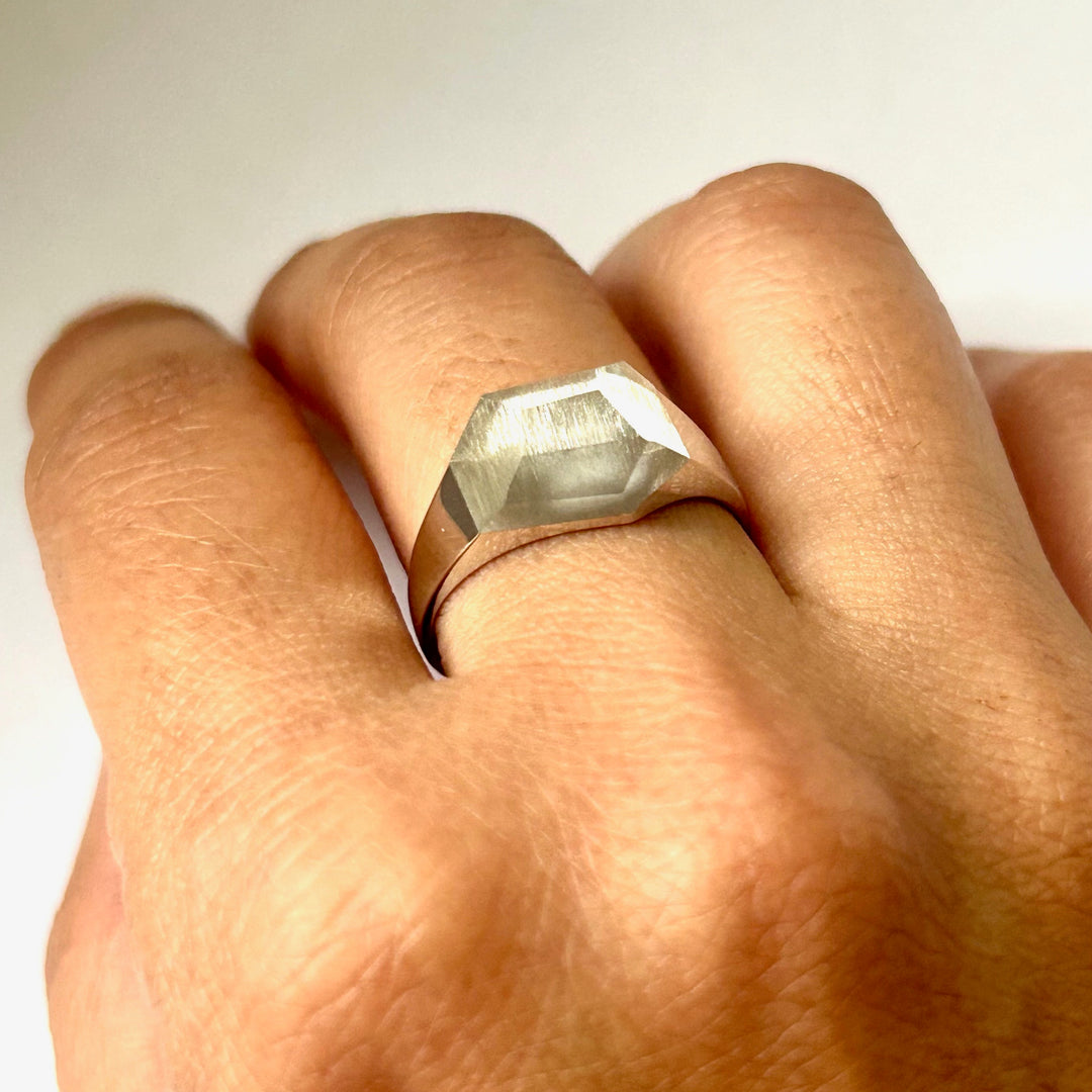 Himalaya Quartz Mini Rock Ring