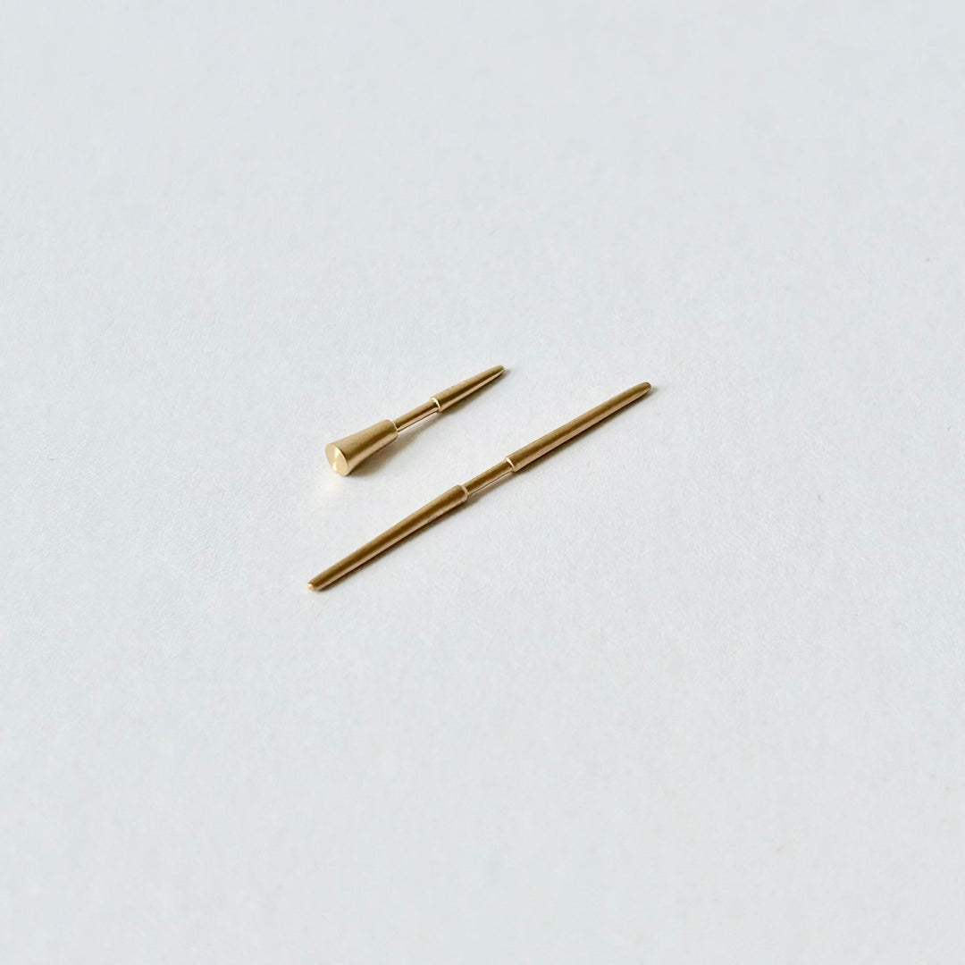 Tiny Wild Double Sword Earrings