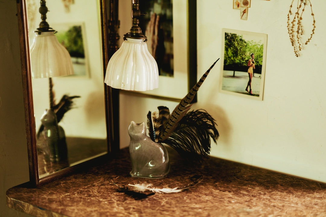 I AM Black Cat Vase