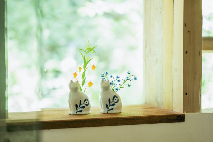 I AM Flower Cat Vase