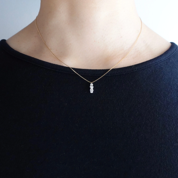 Diamond Flakes Necklace