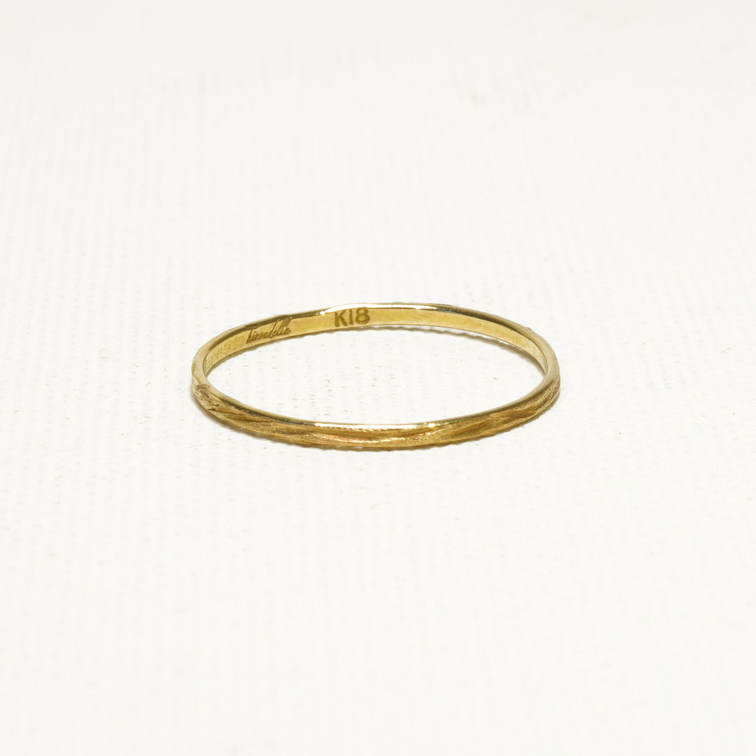 1mm Wooden Texture Ring