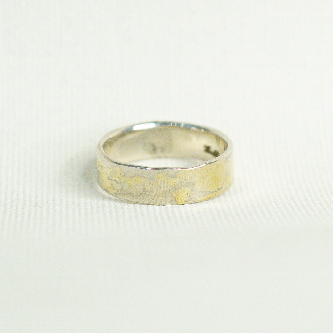 5mm Painted Silver Ring