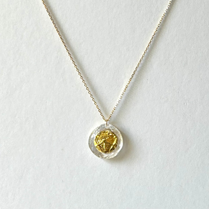 Pure Gold Medal Necklace