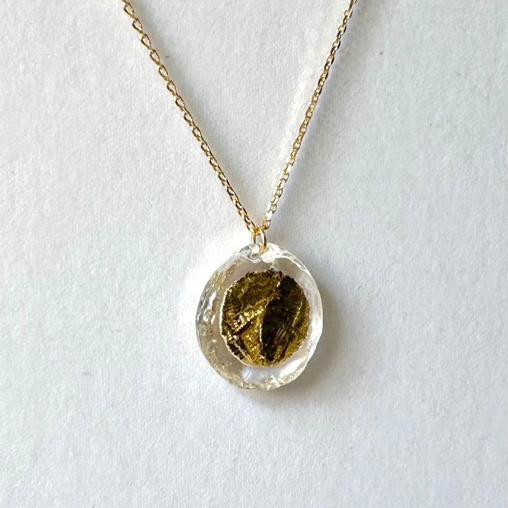 Pure Gold Medal Necklace