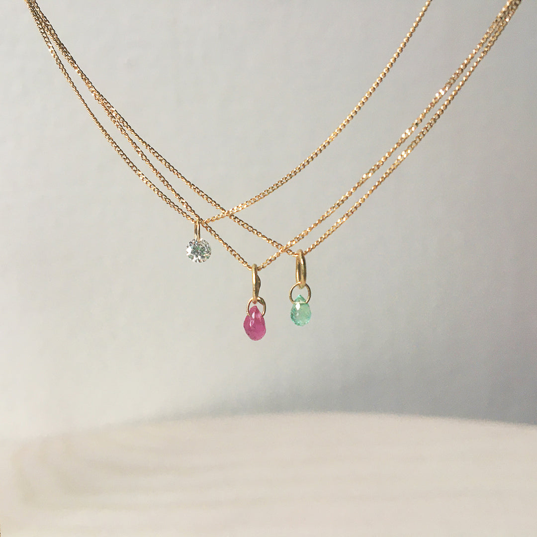 Ruby Charm Necklace